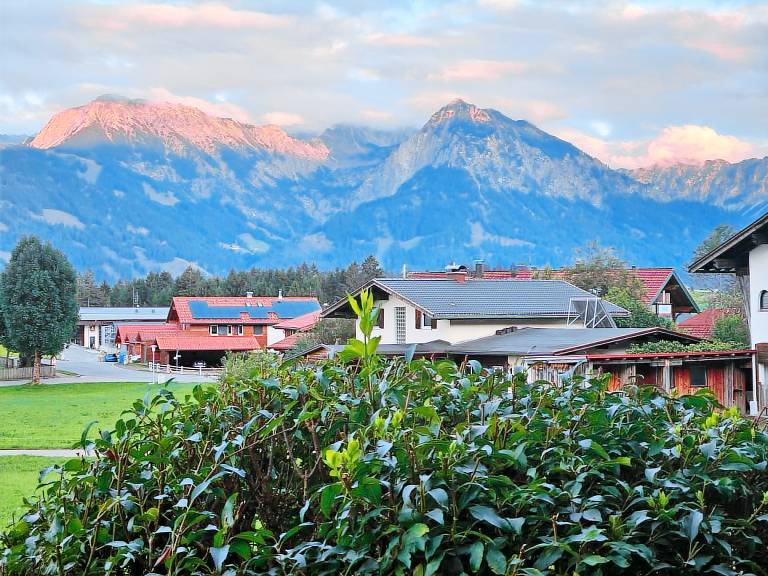 Ferienwohnung Rubihornblick mit Hallenbad und Sauna in Fischen im Allgaeu