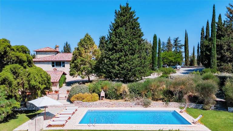 Ferienhaus in Gaiole in Chianti, Villa A Sesta, Toskana f&uuml;r max. 12 Personen
