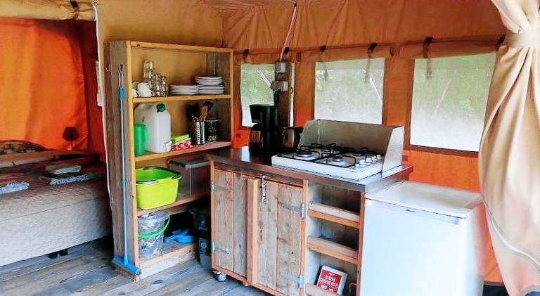 Tent with yard & terrace — photo 4