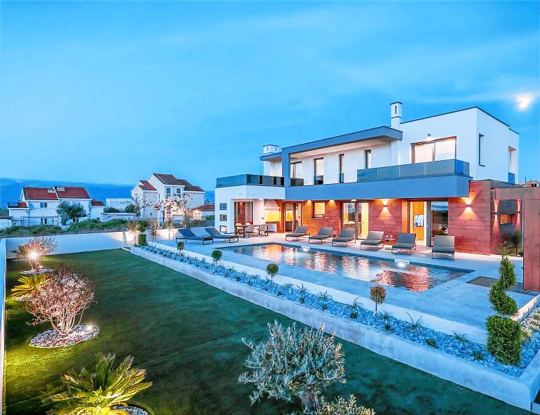Ferienhaus in Privlaka, Kvarner Bucht, Kroatien