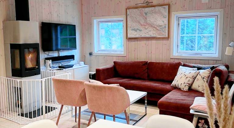 Fresh Familie Hytte Hemsedal with Outdoor Sauna — photo 4