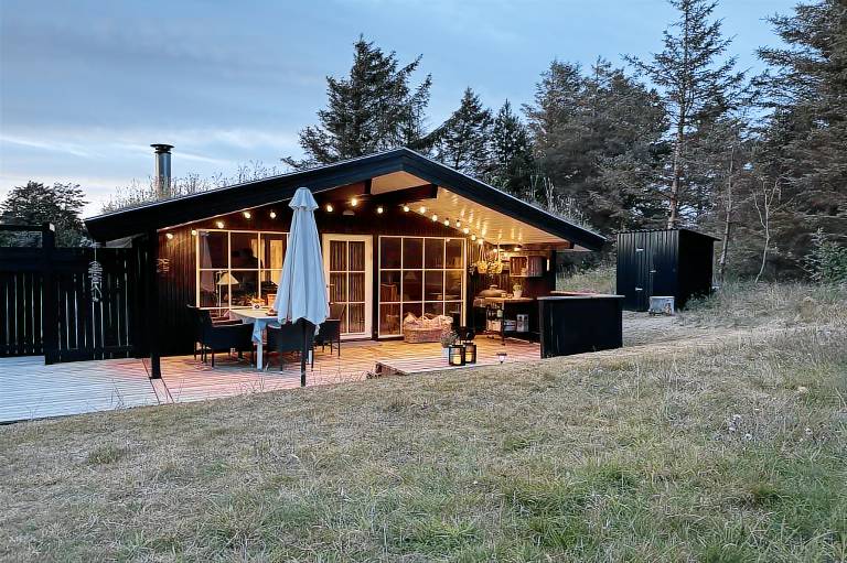 Ferienhaus mit Hund in Blokhus für max. 4 Personen