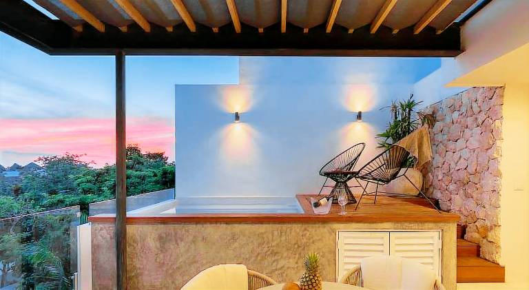 Ixchel Luxury PH Studio Priv Rooftop Pool 150 WiFi in Tulum