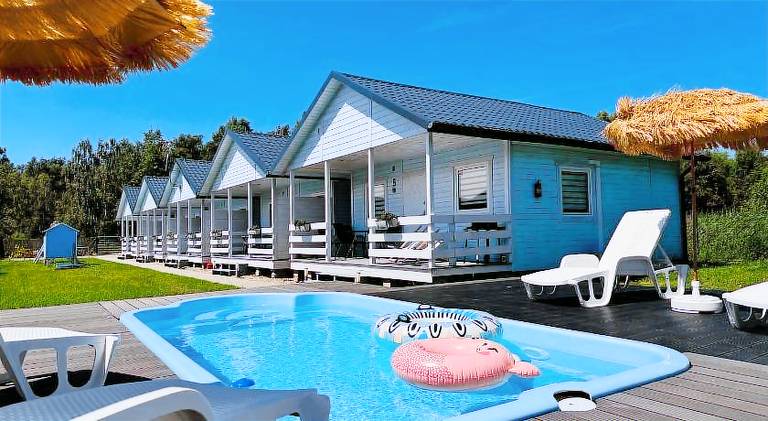 Charming vacation home with pool | Dogs allowed in Darlowo