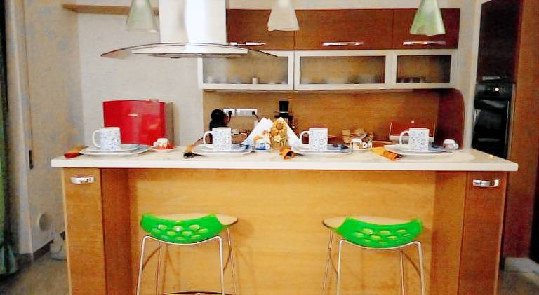 Rental apartment with patio in Matera