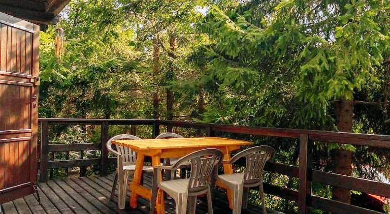 Lodge with barbecue, patio & garden — photo 3