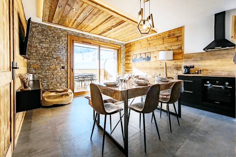 Ferienwohnung in Fontcouverte-la-Toussuire f&uuml;r max. 8 Personen