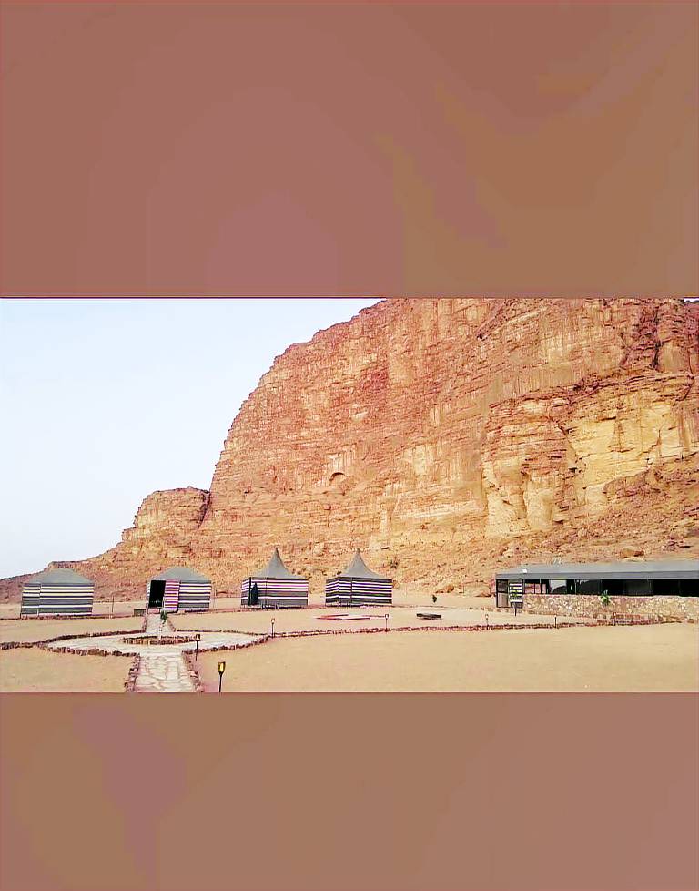 Alqatar mountain camp in Aqaba