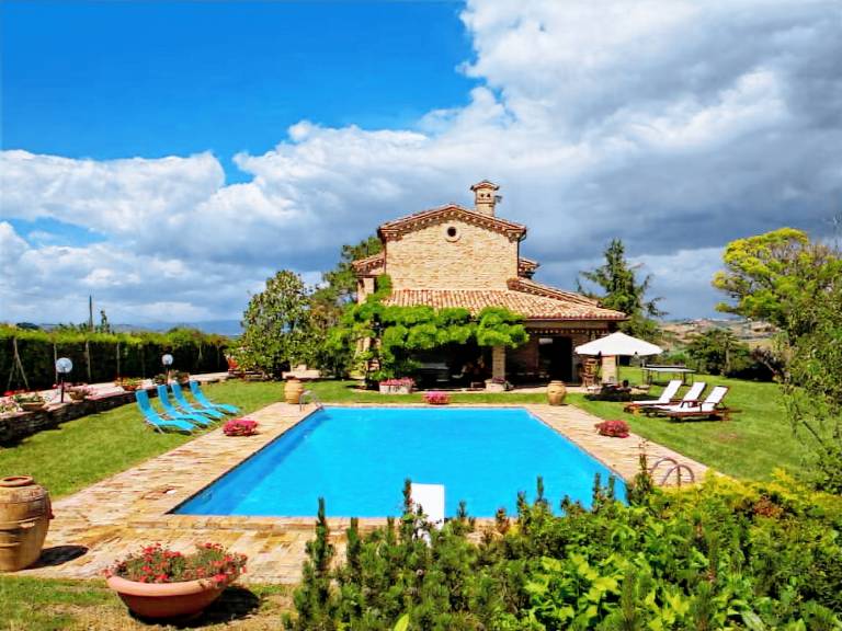 Ferienhaus in Potenza Picena, Montelupone f&uuml;r max. 6 Personen