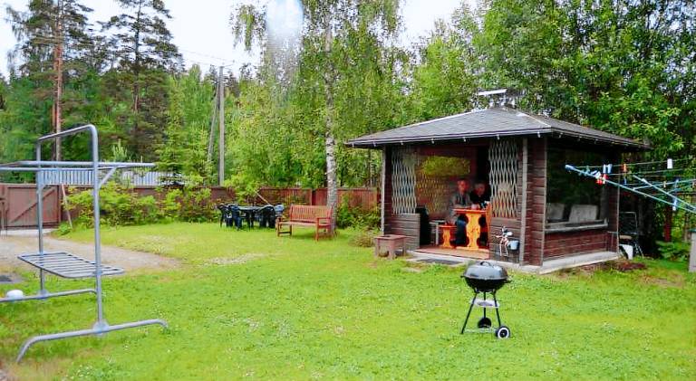 Apartment with terrace, sauna & garden in Lappeenranta