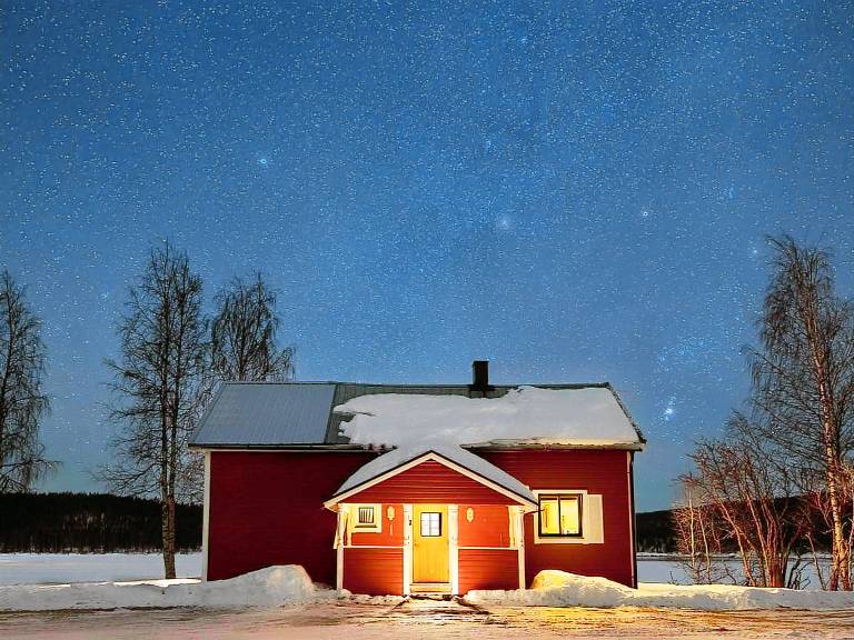 Ferienhaus in Jokkmokk, Nordschweden für max. 5 Personen Ferienhaus in Jokkmokk, Nordschweden für max. 5 Personen