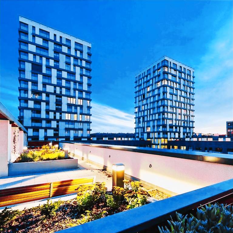 Beautiful rental apartment with yard & terrace | Pets allowed in Prague