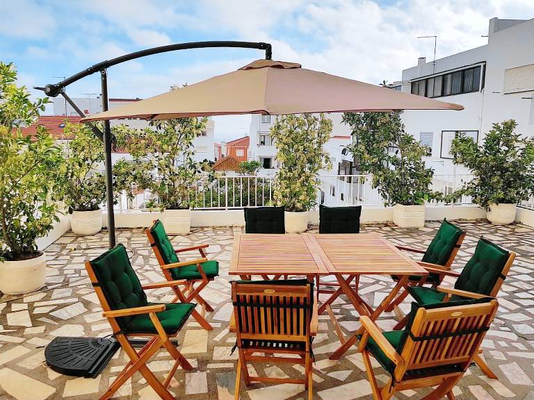 Ferienwohnung mit Hund in Nazaré, Atlantikküste f&uuml;r max. 8 Personen am Atlantik