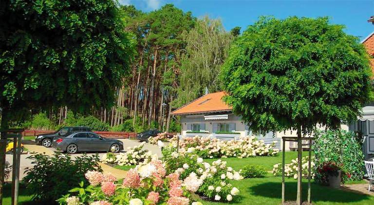 Apartment with patio & yard in Klaipeda