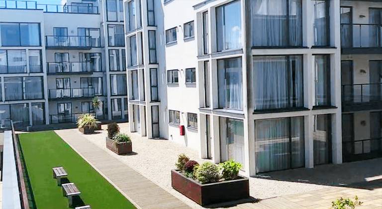 124 m&sup2; Apartment mit Hotelservice