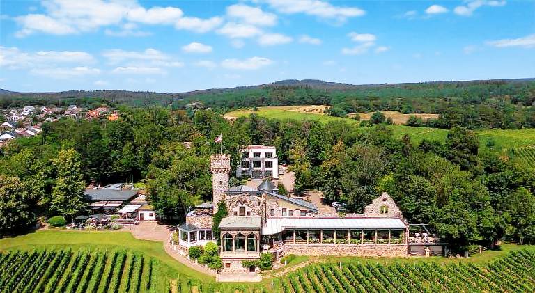 Relais & Chateaux Hotel Burg Schwarzenstein in Geisenheim