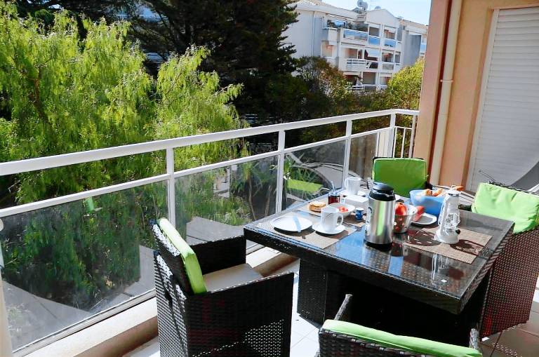 Ferienwohnung mit Balkon