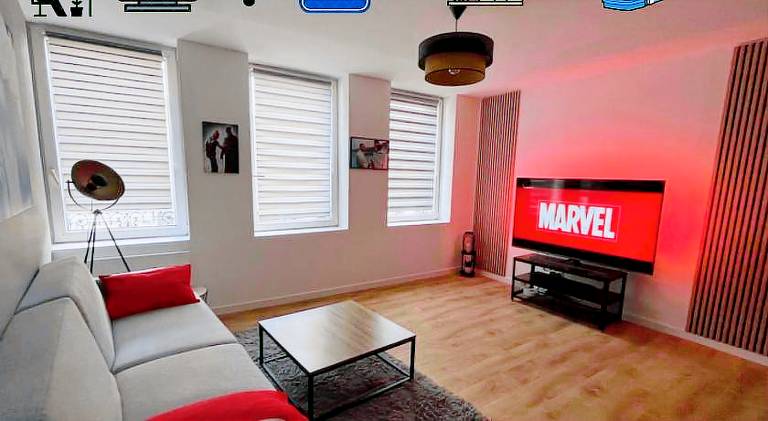 Holiday apartment with 2 rooms for 6 persons in Valenciennes
