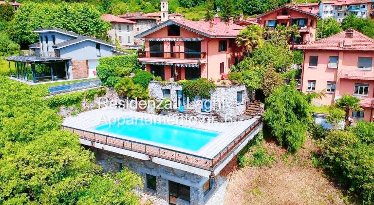 Apartment with pool | Pet-friendly in Porlezza