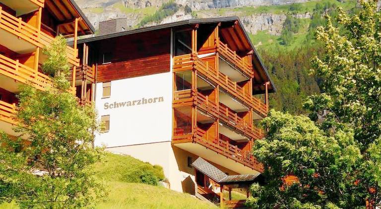 Rental apartment with 2 rooms for 5 persons in Leukerbad