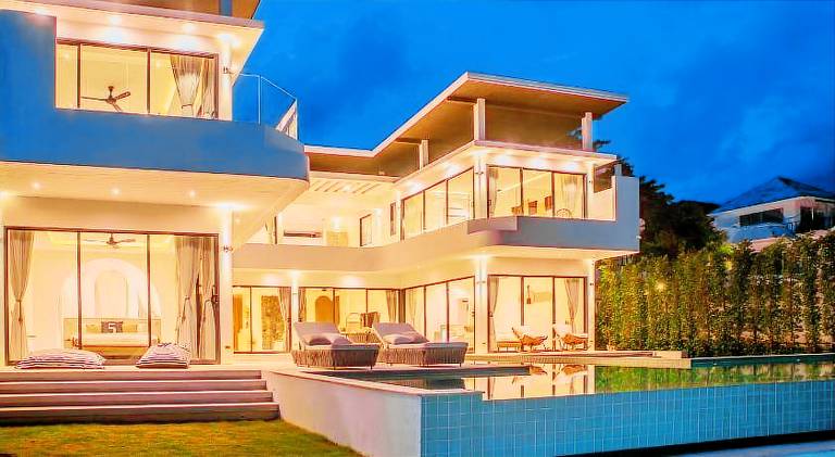 5House: A luxury beachfront villa on Samui 滨海5卧室别墅 — photo 5