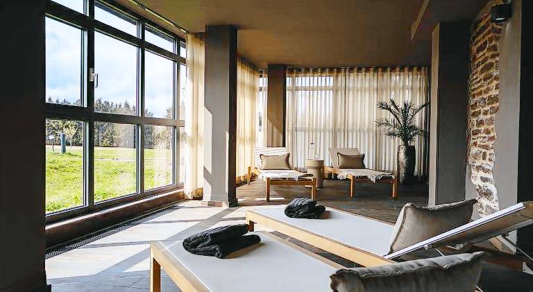 Naturhotel Sachsenbaude Oberwiesenthal - Indoor-Pool & Outdoor-Whirlpool — photo 4