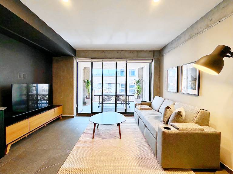 Family-oriented apartment with fast internet & terrace | Close to Paseo de la Reforma | Dogs allowed in Mexico City