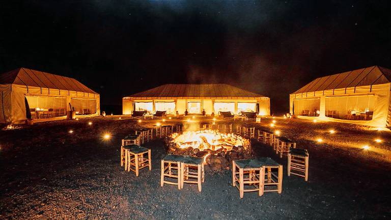 Camping-Unterkunft Laguaida Ahl Brahim