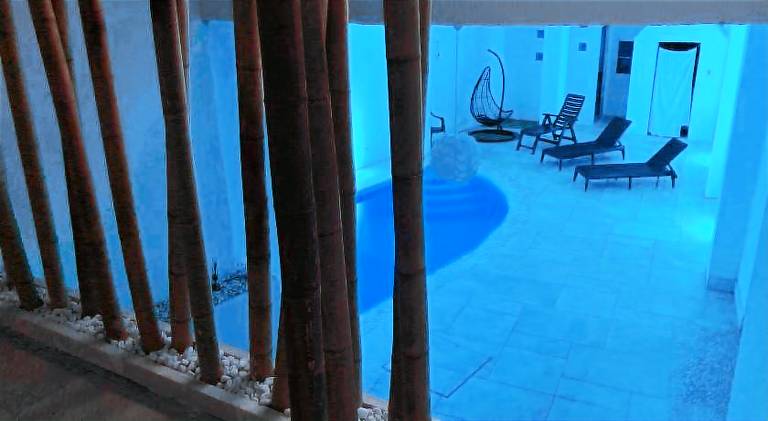 House with pool, terrace & yard in Forio