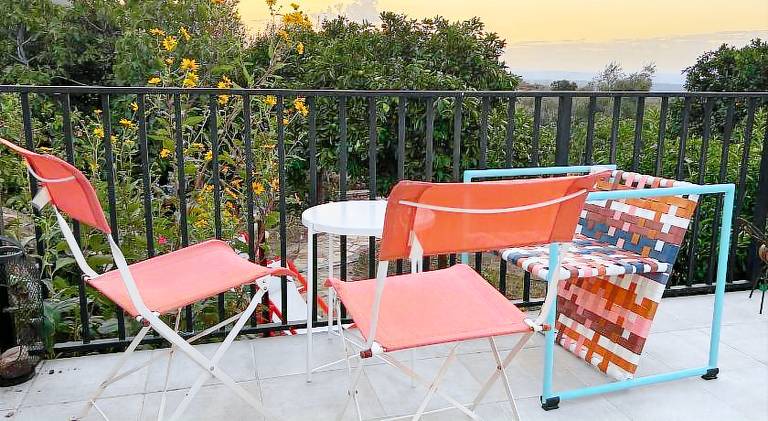 Apartment with patio & barbeque in Cáceres