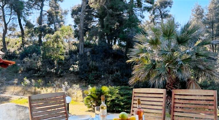 House with yard, barbeque & terrace | Next to the beach | Pets allowed in Kas