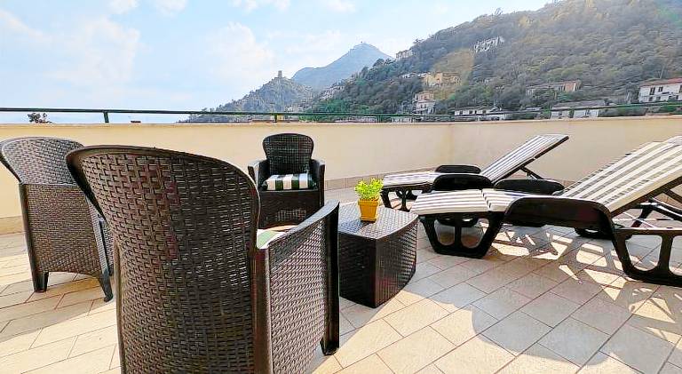 La terrazza sull'Abbazia in Cassino