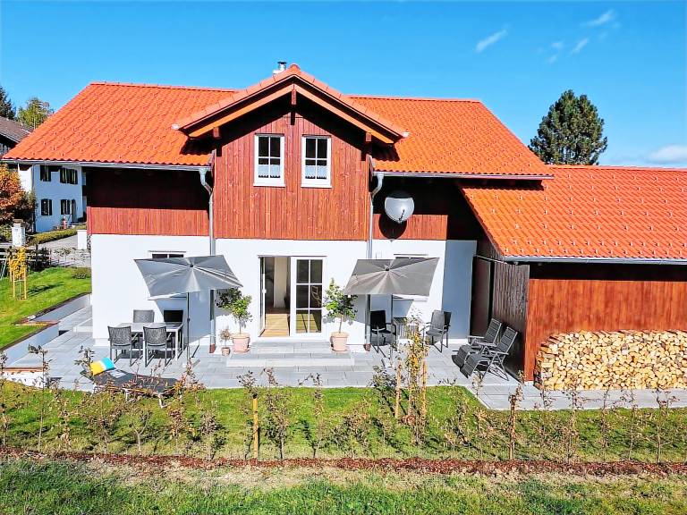 Ferienhaus Dusche und Bad WC