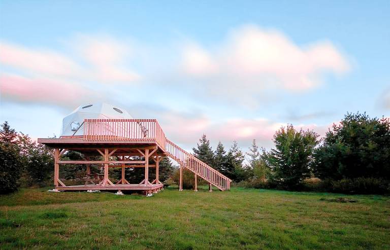 Camping  Port-Dauphin