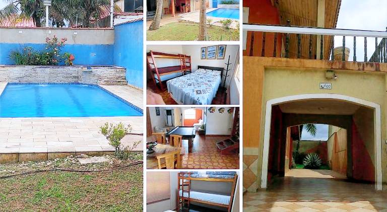 Charming vacation home with hot tub & pool | Next to the beach | Pet-friendly in Itanhaém