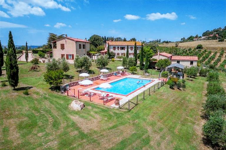 Bauernhof in Castelnuovo di Val di Cecina, Toskana, Italien