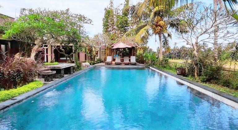 Child-friendly pleasant villa with patio, yard & pool | Good for workation | Pets are welcome in Ubud