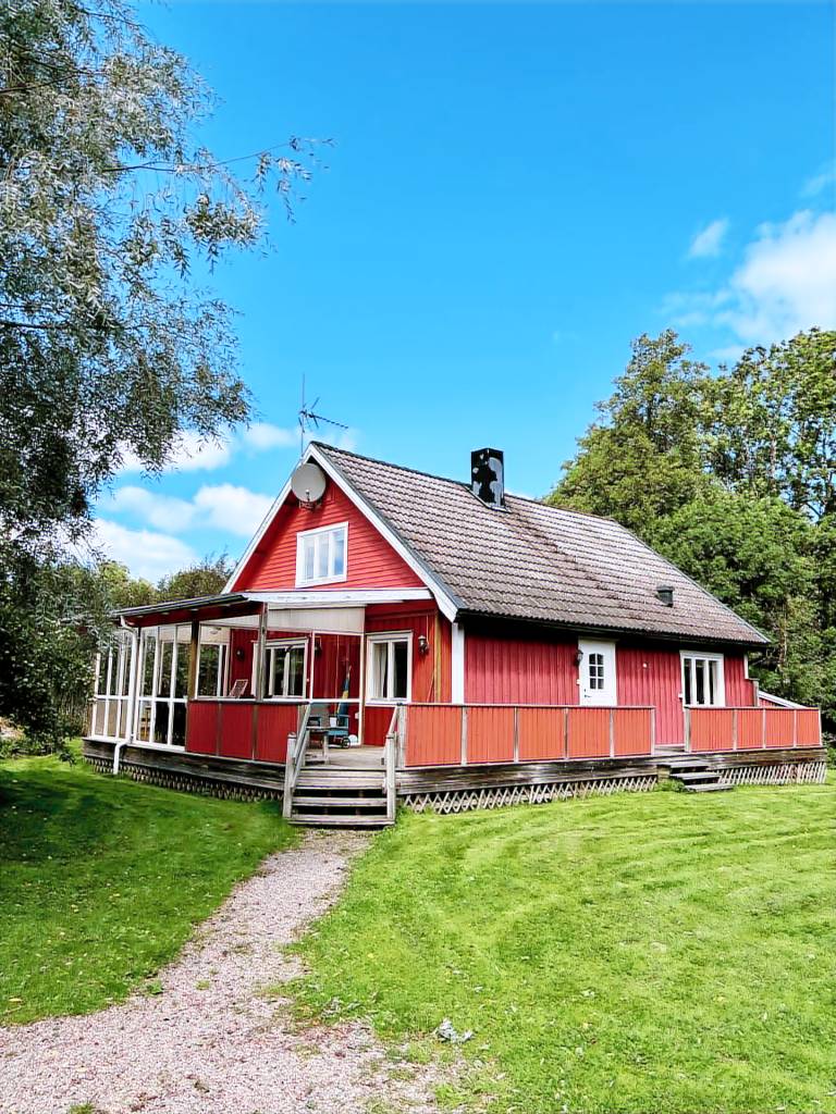 Ferienhaus in Solberga, Åsarp f&uuml;r max. 9 Personen