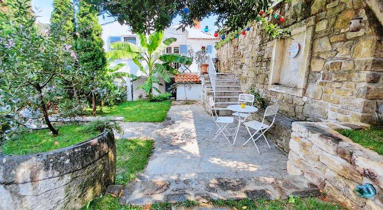 Secret garden of Piran in Piran