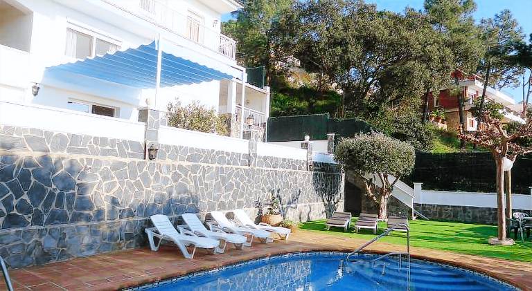 Vacation home with pool in Lloret de Mar