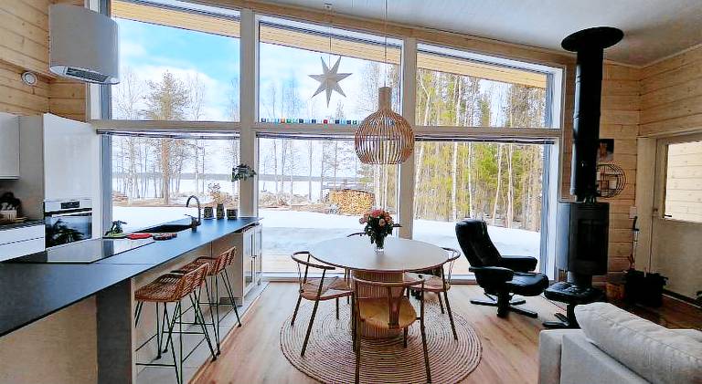 Rental apartment with 2 rooms for 6 persons in Rovaniemi