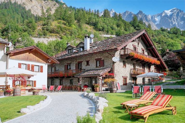 Hotel La Grange in Courmayeur