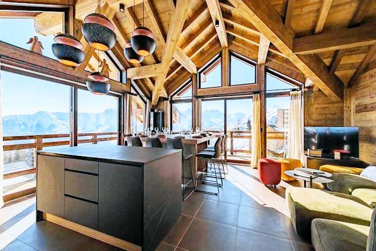 Ferienwohnung in Fontcouverte-la-Toussuire f&uuml;r max. 12 Personen