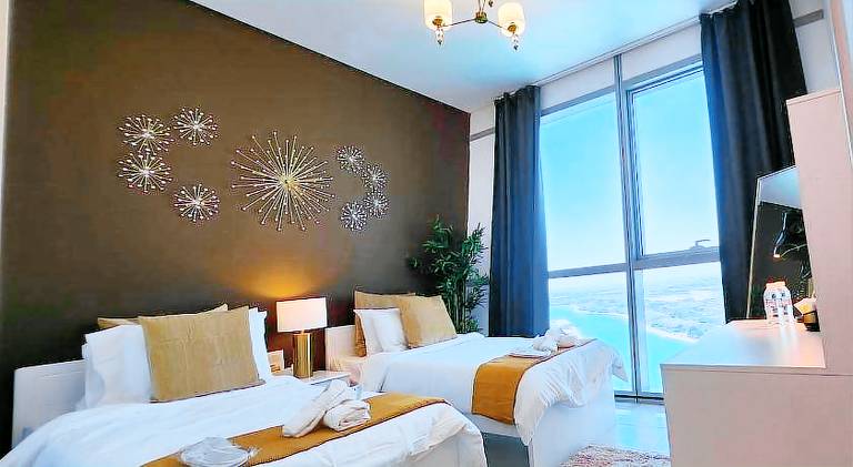 Zigzag Tower B- Big House, 3BHK Sea View at 25th Floor -2502 — photo 2
