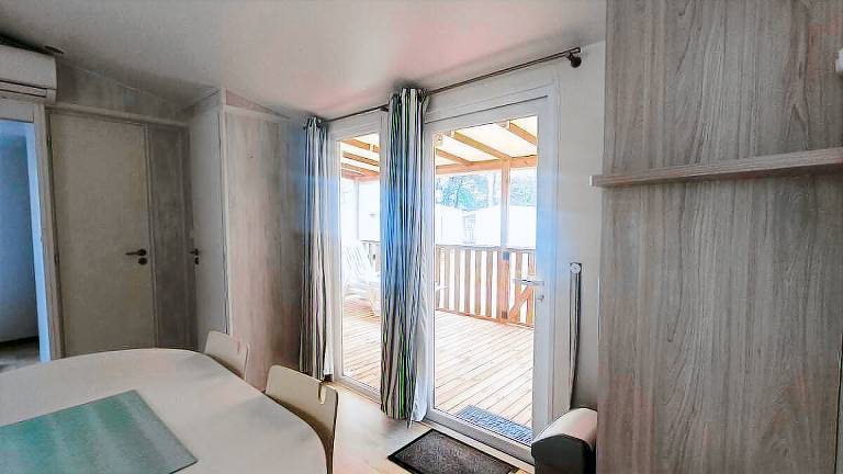 Tent with patio & pool — photo 2