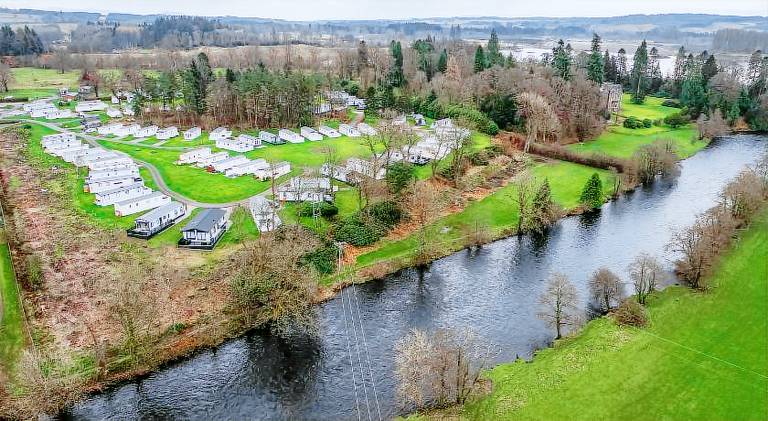 Callander Woods Holiday Park in Stirling