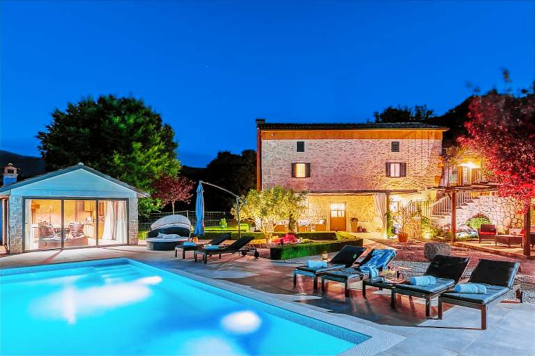 Ferienhaus in Ripenda Verbanci, Plomin Luka f&uuml;r max. 6 Personen