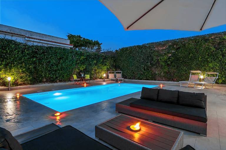 Villa 'Villa Gioia Fontane Bianche' with Sea View, Wi-Fi and Air Conditioning — photo 3