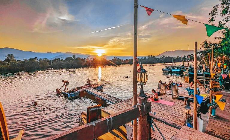 Yellow Sun Hostel in Kampot