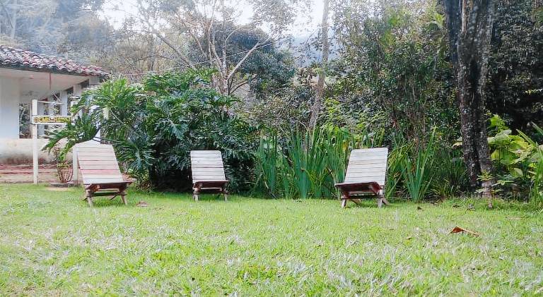 Chale na floresta com frigobar — photo 3